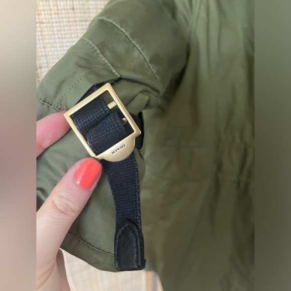 COACH Shrunken Parka Reversible Made in Italy - Picture 11 of 16